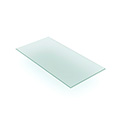 12" x 36" Tempered 3/16" Glass Shelf - Box of 5