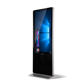 55" Vertical PC Touch Screen Kiosk 73" Tall