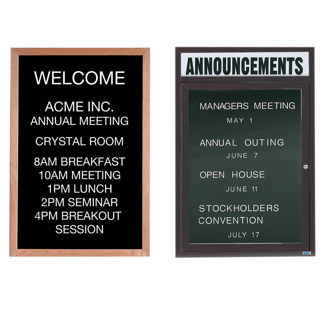 Letter Boards & Directory Boards