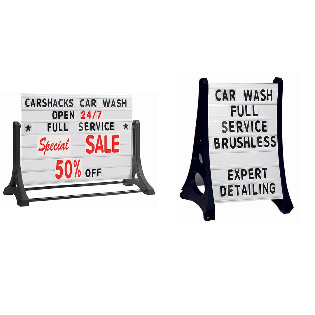 Sidewalk Letterboard Signs