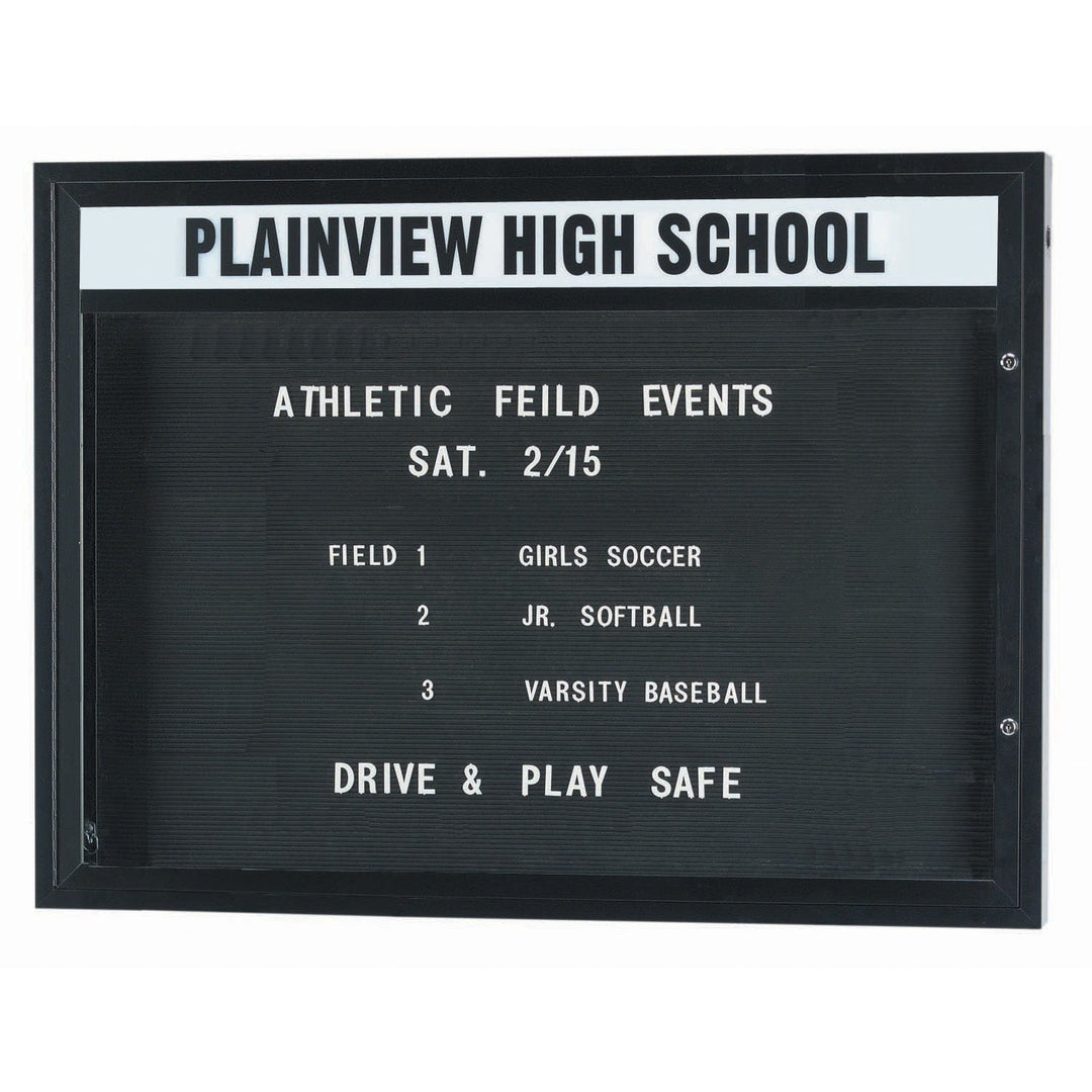 Outdoor Community and Marquee Changeable Sign Boards