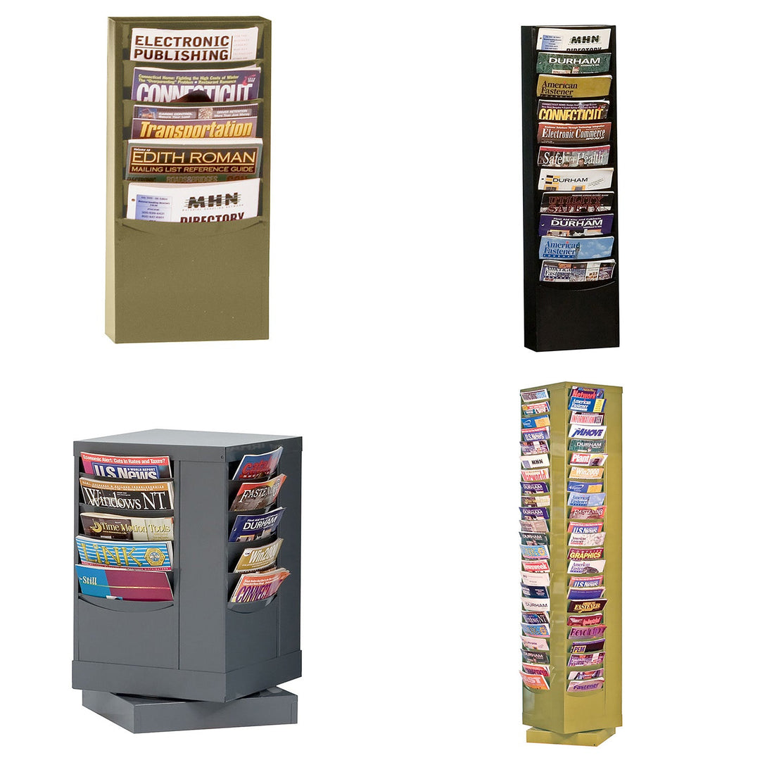 Metal Literature Racks