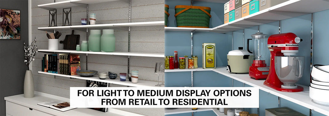 1/2" Slots on 1" Center Wall Standards