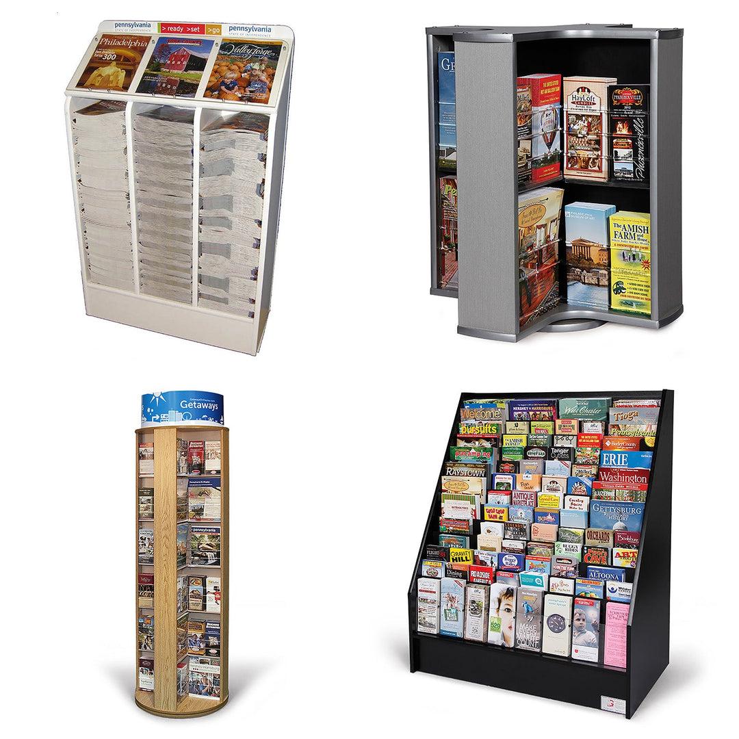 Brochure Displays for Travel & Attractions