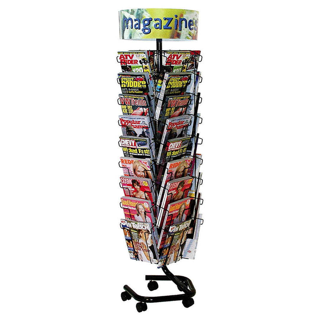 Wire Magazine & Book Racks