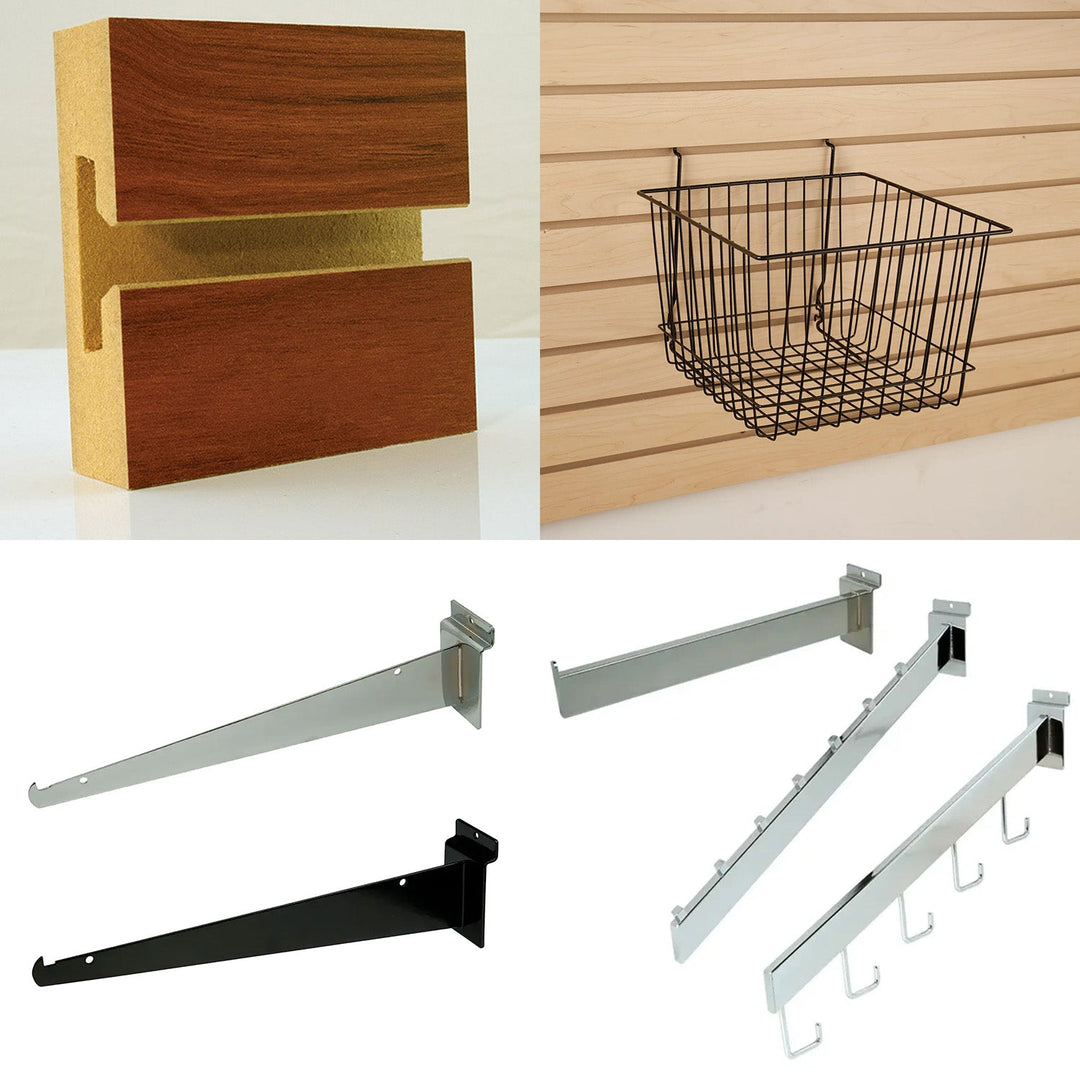 Slatwall Panels & Accessories