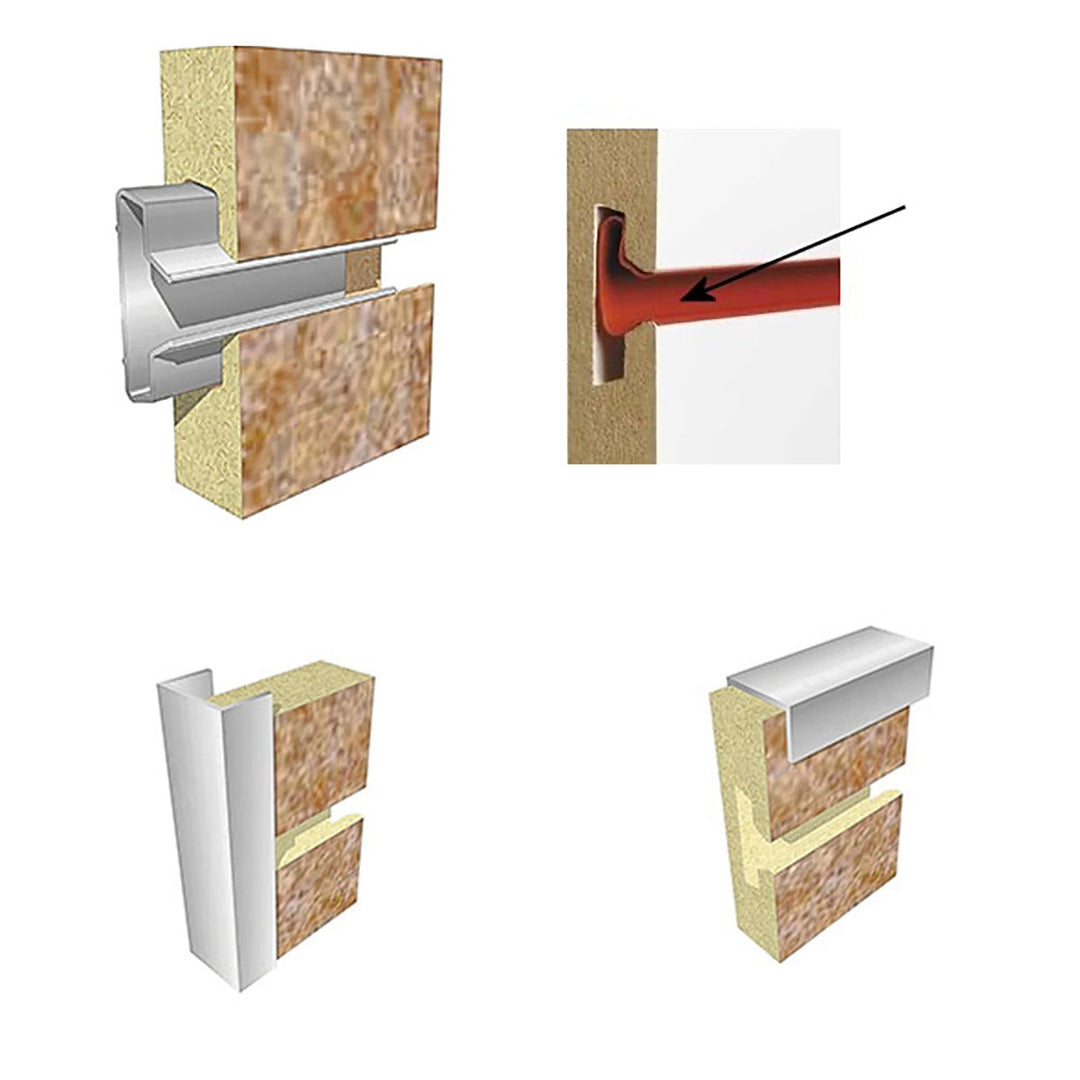 Slatwall Groove Treatment & Trim