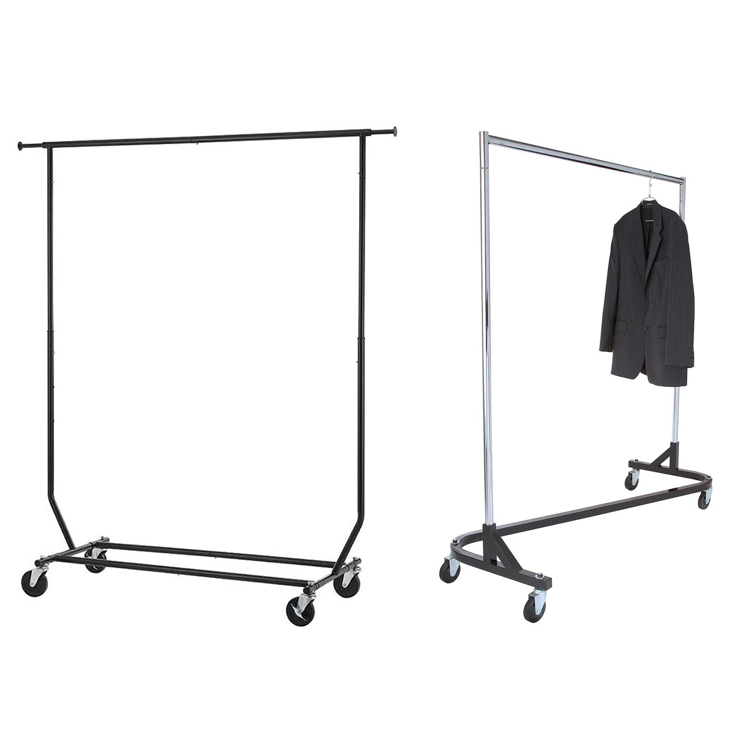 Rolling Clothes Racks – Allen Display
