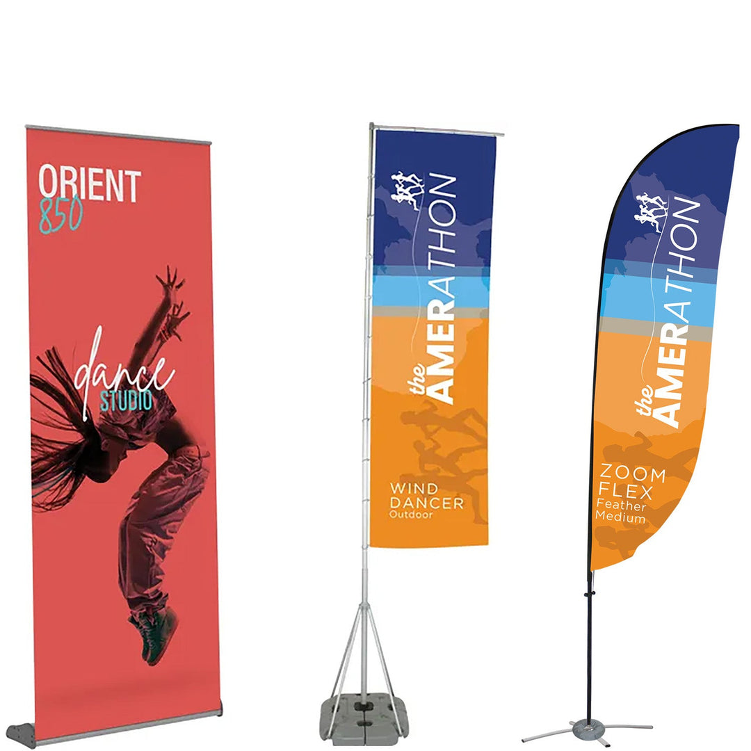 Banner Stands & Outdoor Flags