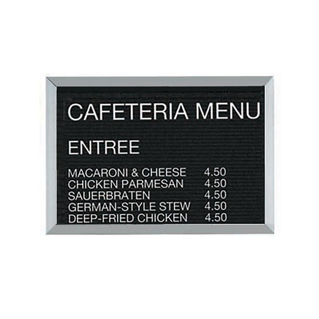 Open Face Changeable Letter Board 36" x 48"