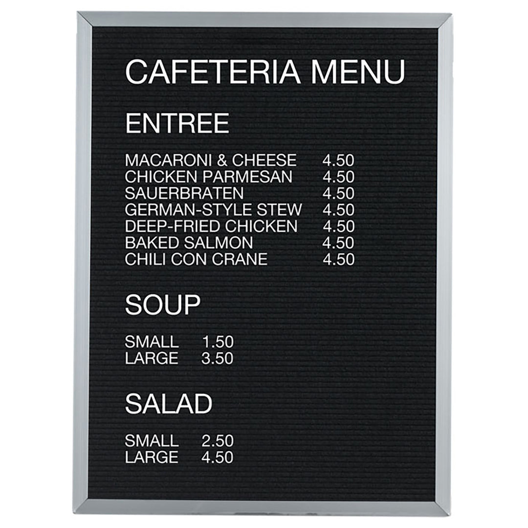 Open Face Changeable Letter Board 36" x 48"