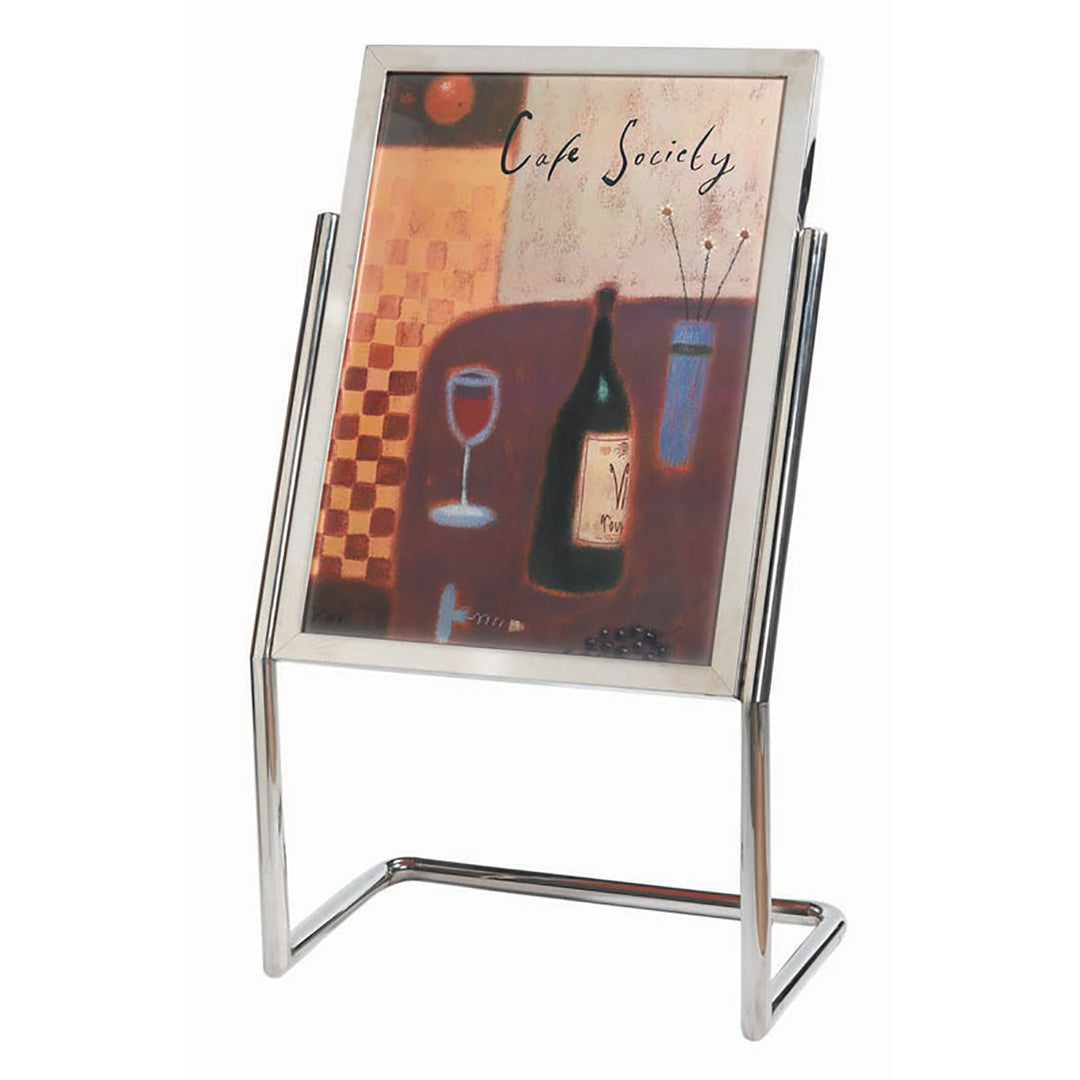 Menu & Poster Display Stand 30" x 22"W
