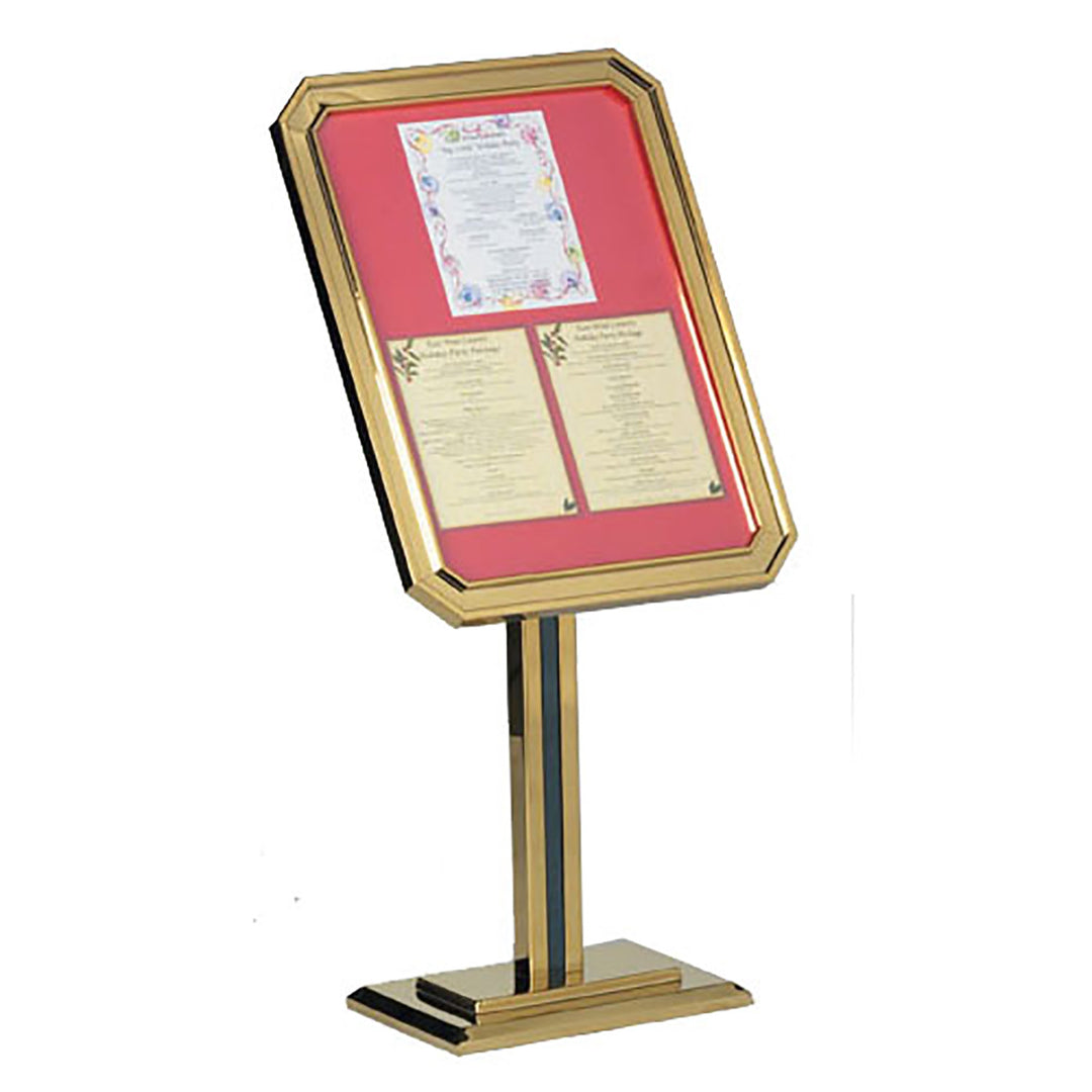 Sign & Poster Display Stand Frame 26 1/2"H x 18 1/2"W