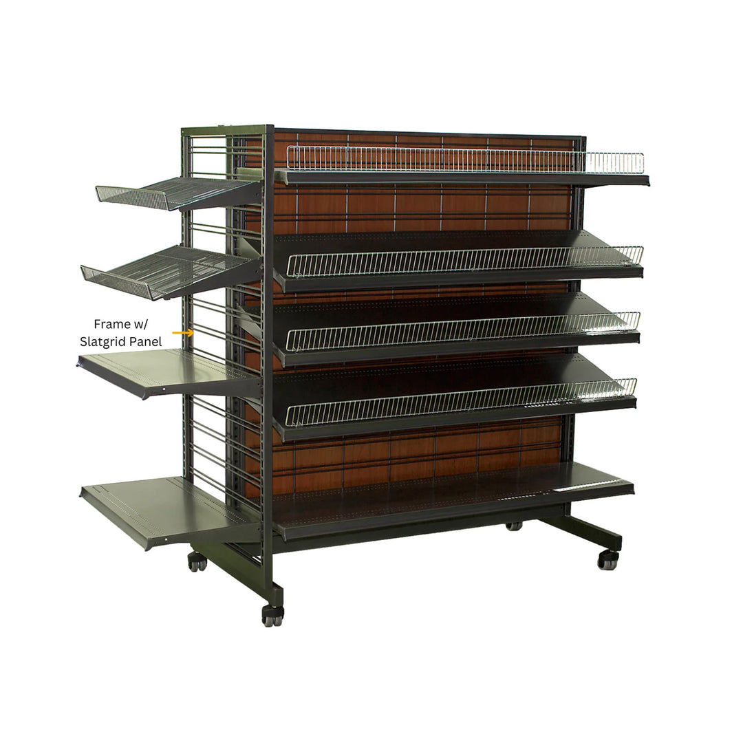 Convenience Store Shelving End Frame 52”H