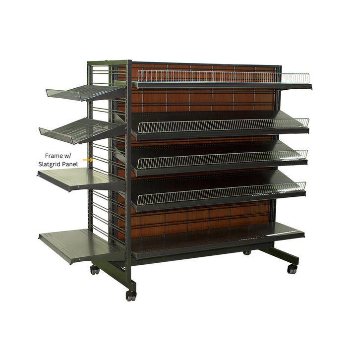 Convenience Store Shelving End Frame 52”H