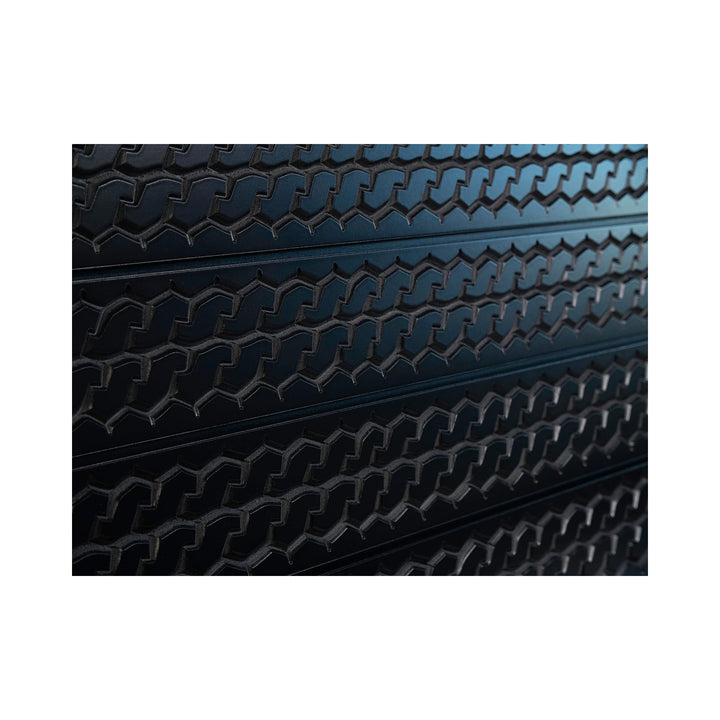 Tire Tread Textured Slatwall Panel