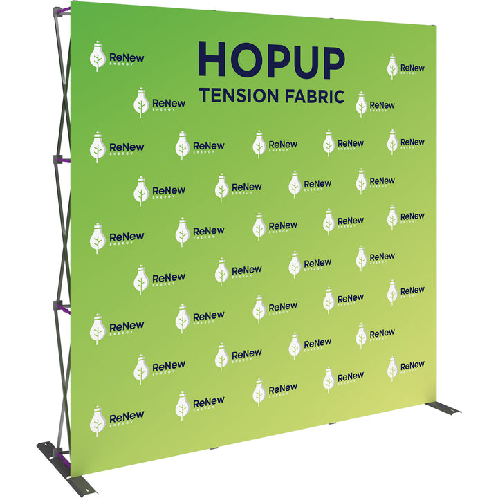 Hopup 7.5ft Straight Full Height Tension Fabric Display