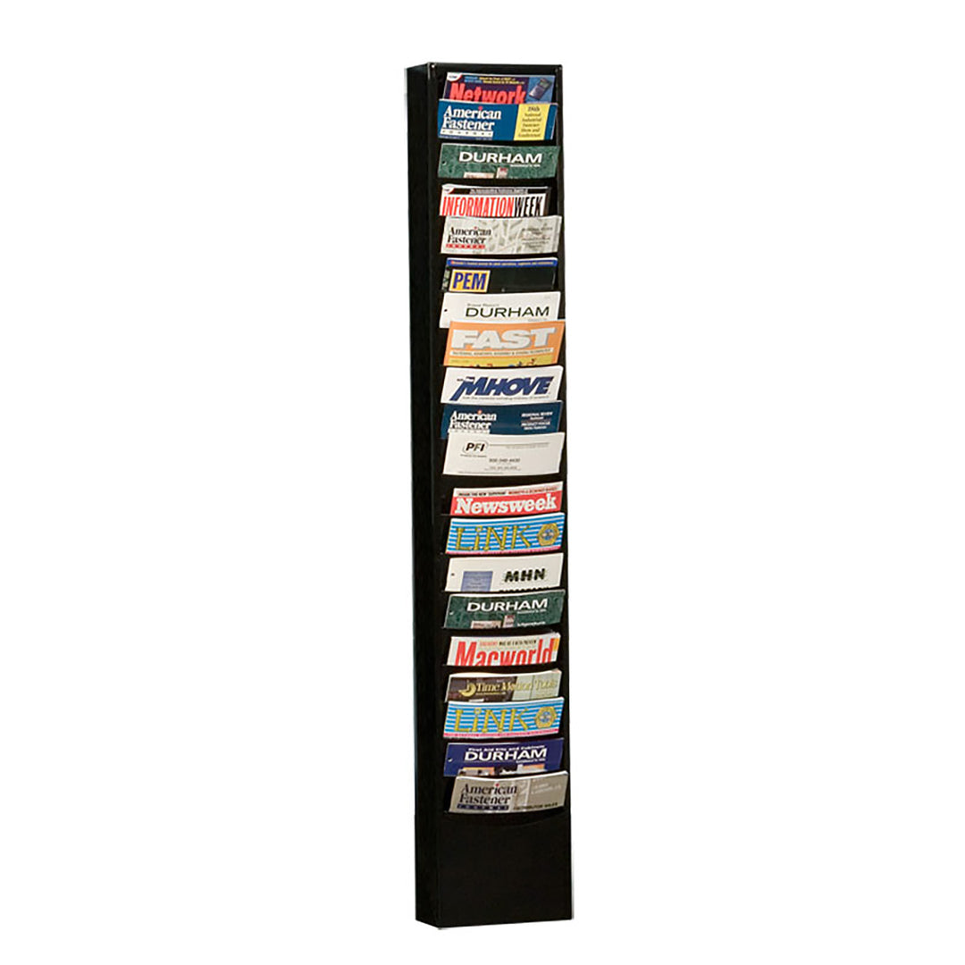 20 Pocket Metal Literature Rack
