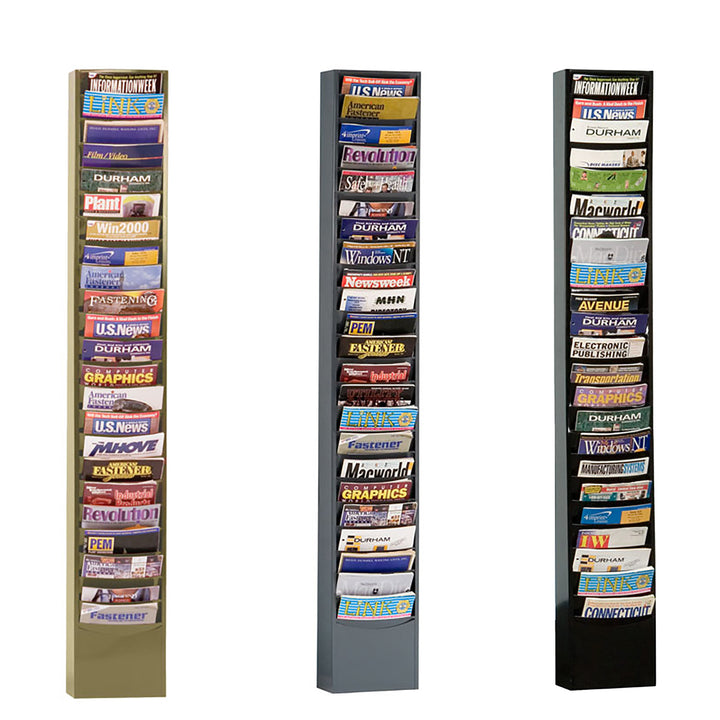 23 Pocket Metal Literature Rack