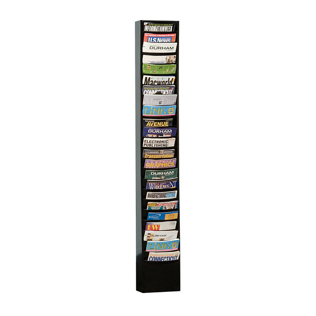 23 Pocket Metal Literature Rack