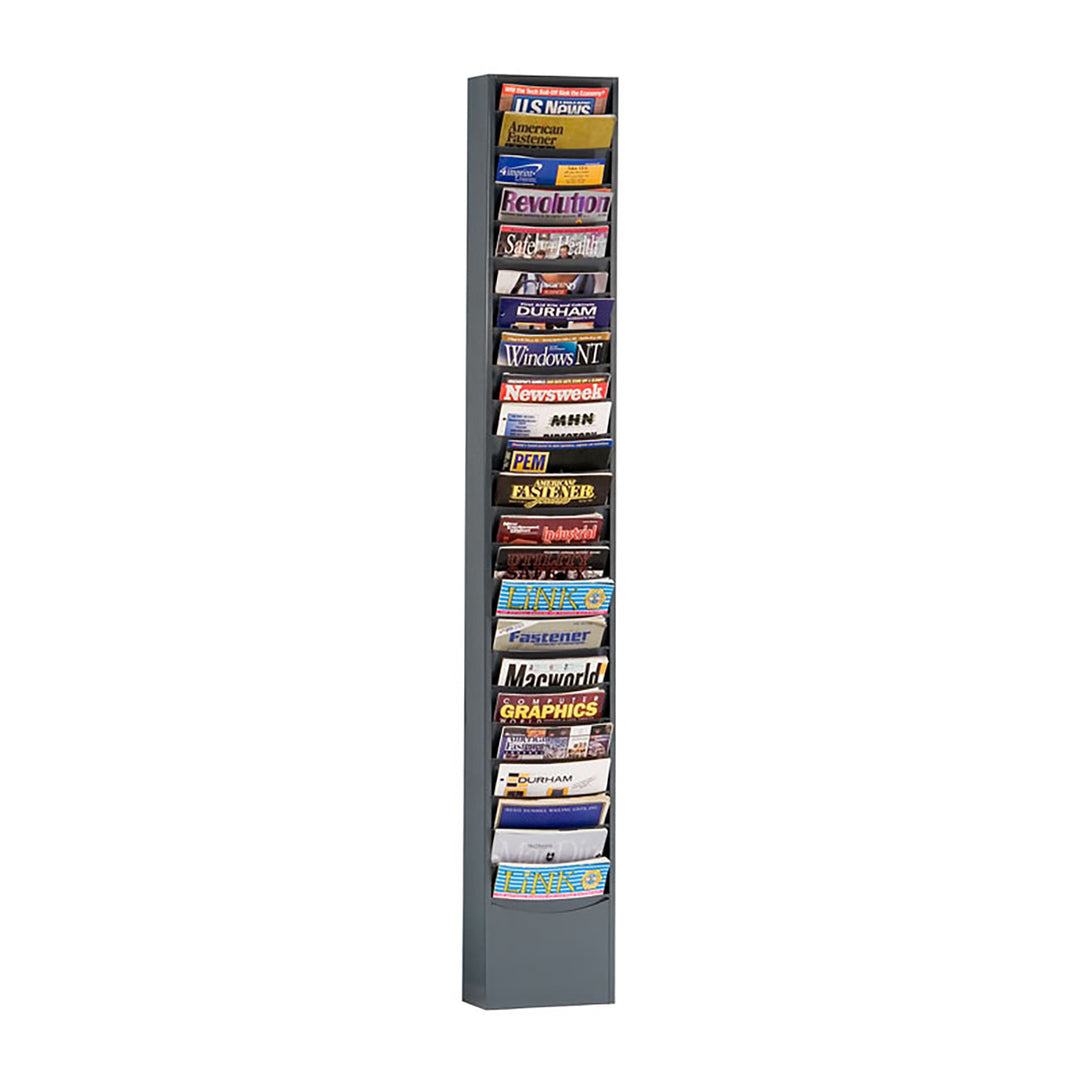 23 Pocket Metal Literature Rack