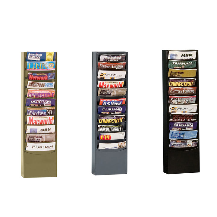 11 Pocket Metal Literature Rack