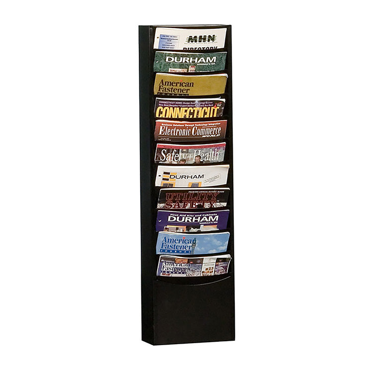 11 Pocket Metal Literature Rack