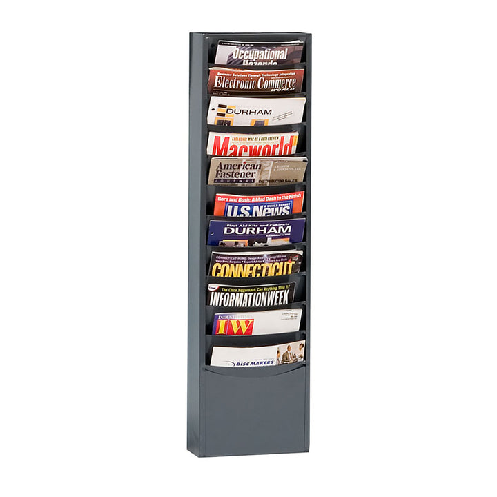 11 Pocket Metal Literature Rack