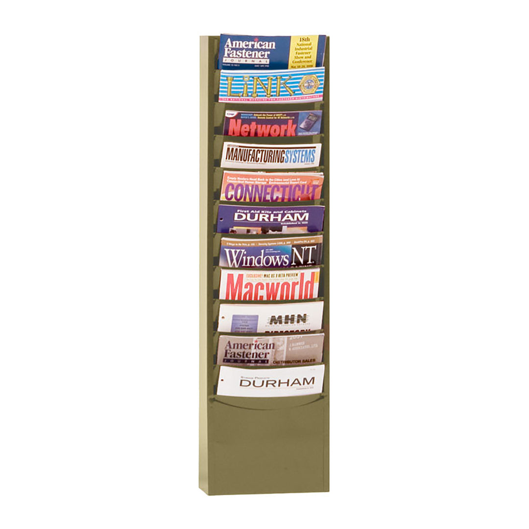 11 Pocket Metal Literature Rack