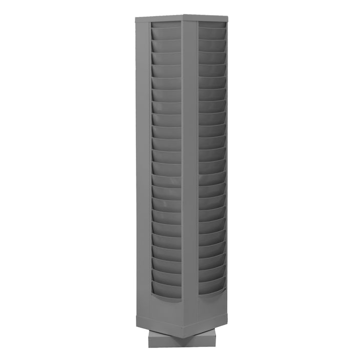 92 Pocket Rotating Metal Literature Rack