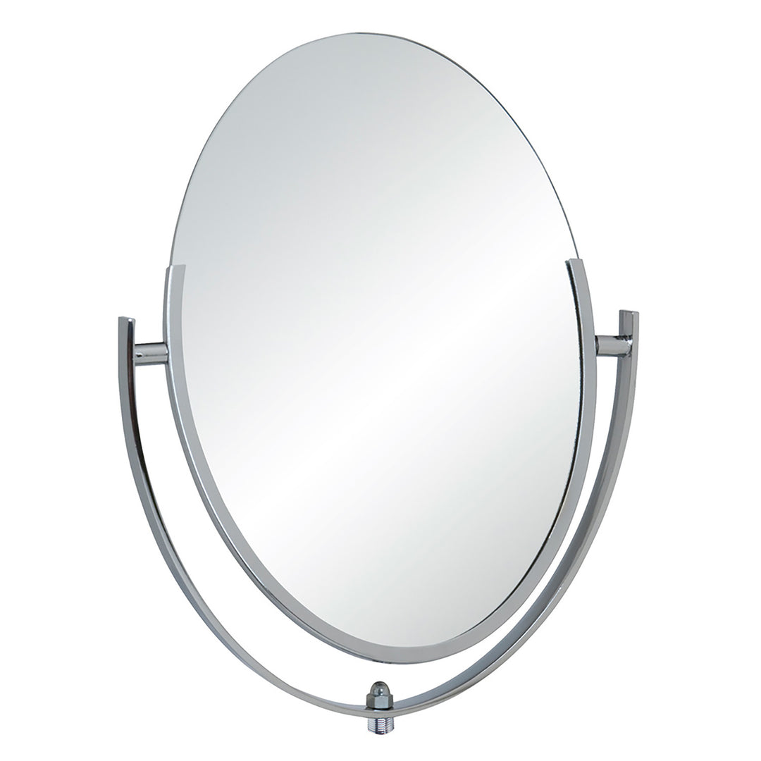 Double-Sided Oval Mirror 10" x 14"
