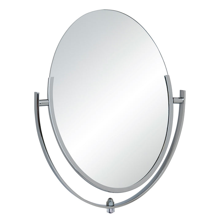 Double-Sided Oval Mirror 10" x 14"