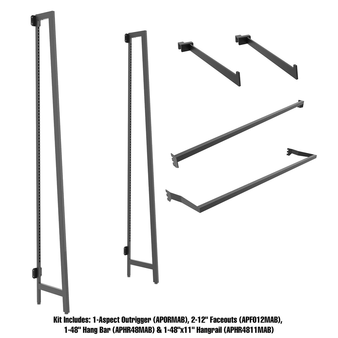 Aspect Outrigger Kit 3 - with Faceouts and Hangrail