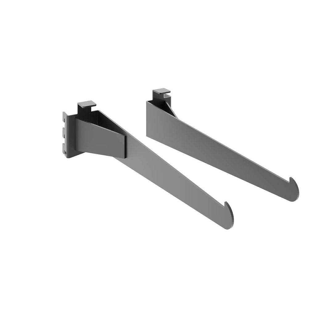 Aspect Wood Shelf Retail Display Bracket Set