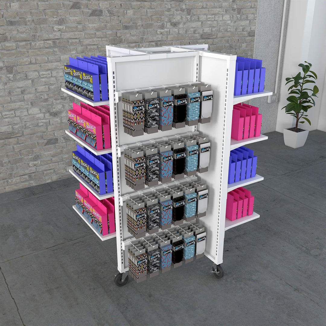 Aspect 4-Sided Pinwheel Gondola - Kit 3