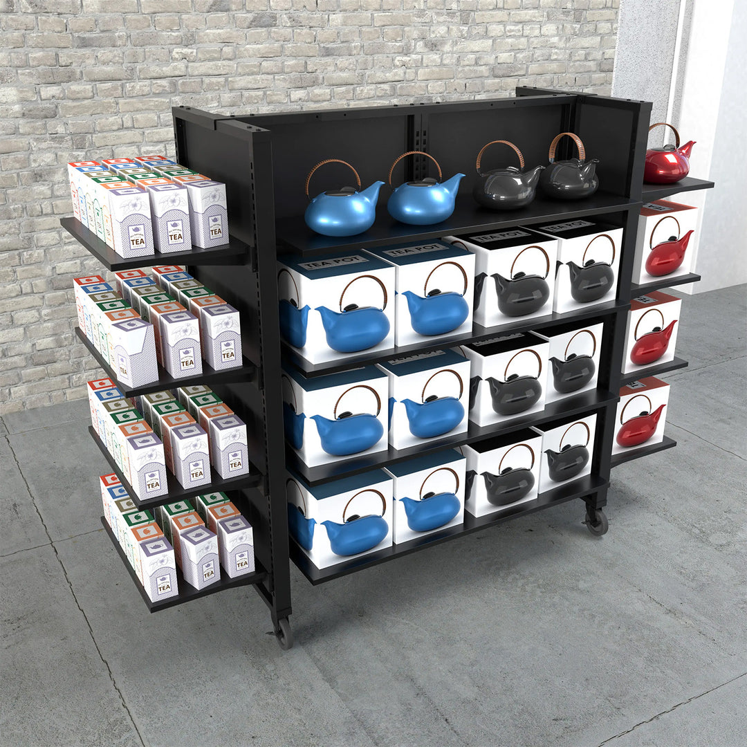 Aspect 48" Wide Gondola Panel Merchandiser - Kit 5