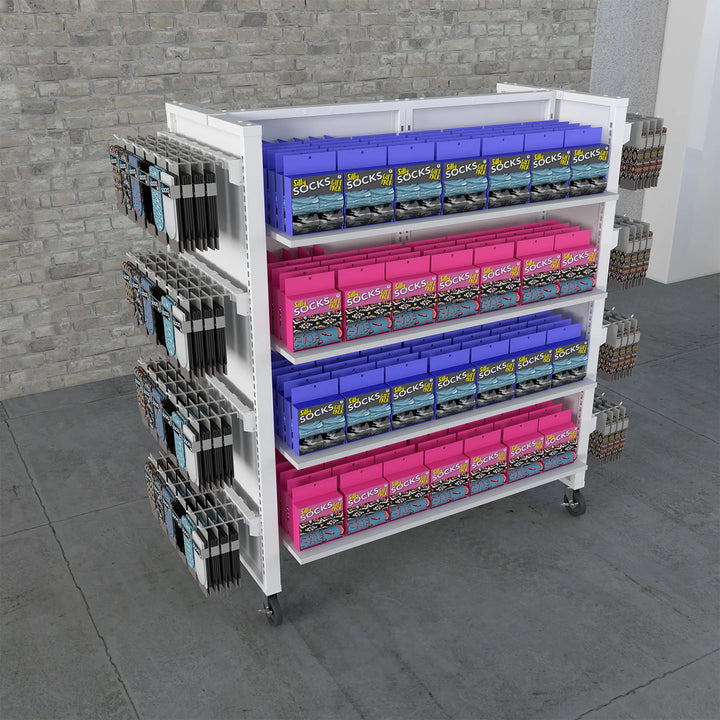 Aspect 48" Wide Gondola Panel Merchandiser - Kit 5