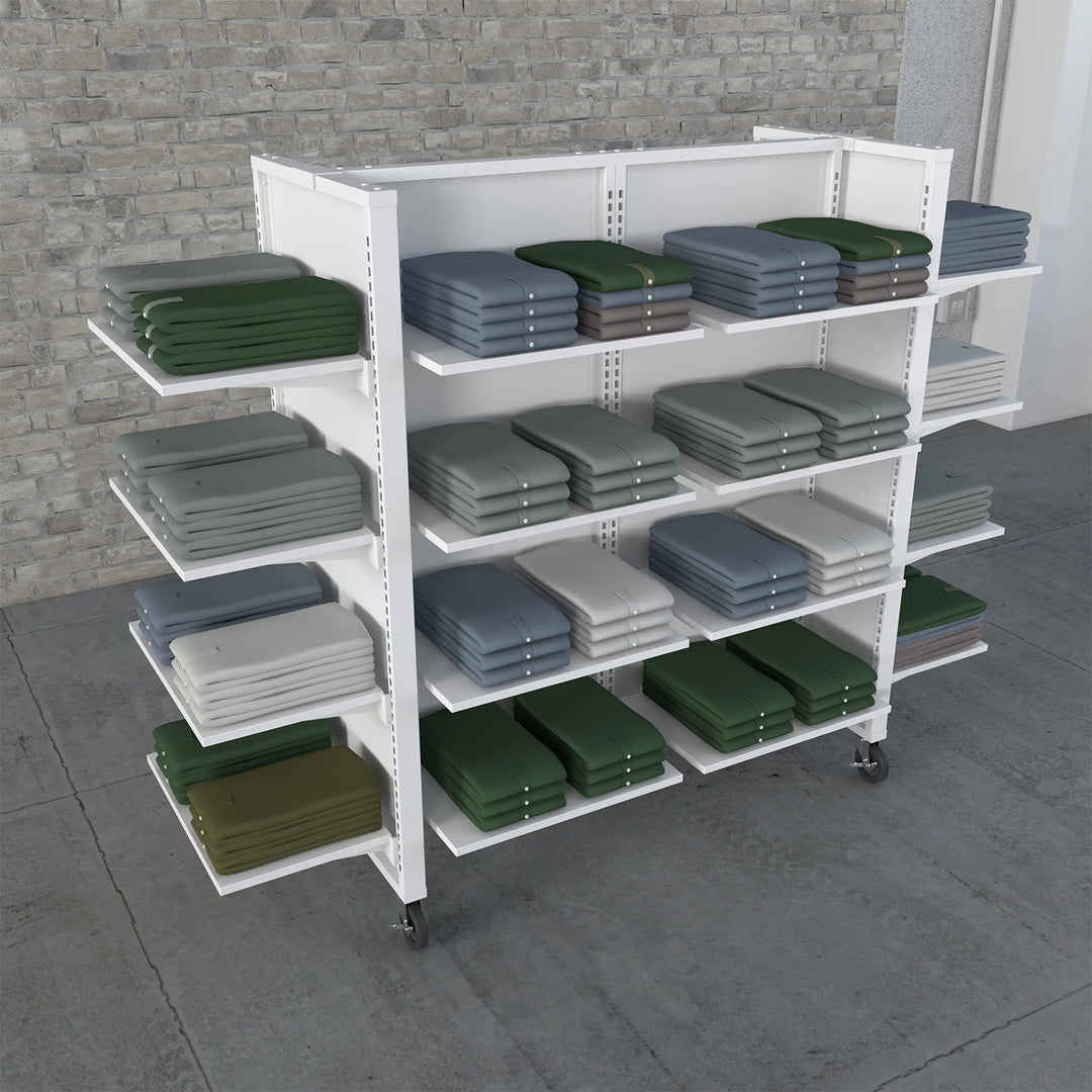 Aspect 48" Wide Gondola Panel Merchandiser - Kit 5