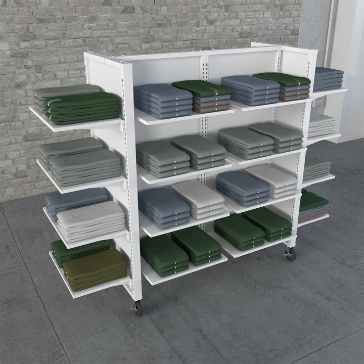 Aspect 48" Wide Gondola Panel Merchandiser - Kit 5