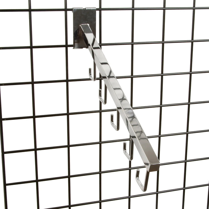 5-Hook Square Tubing Waterfall for Grid Panel