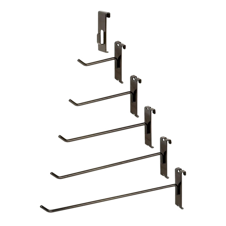 Grid Panel Hook - Black - Box of 96