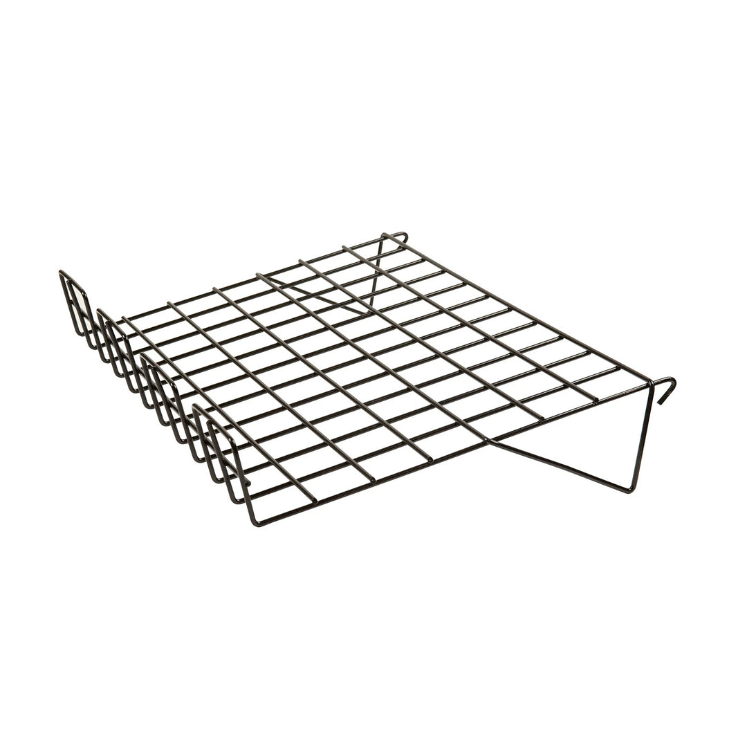 22-1/2"L x 14"W Sloping Shelf with Lip - 1/8" dia. Wire for Grid Panels - 6 Pack