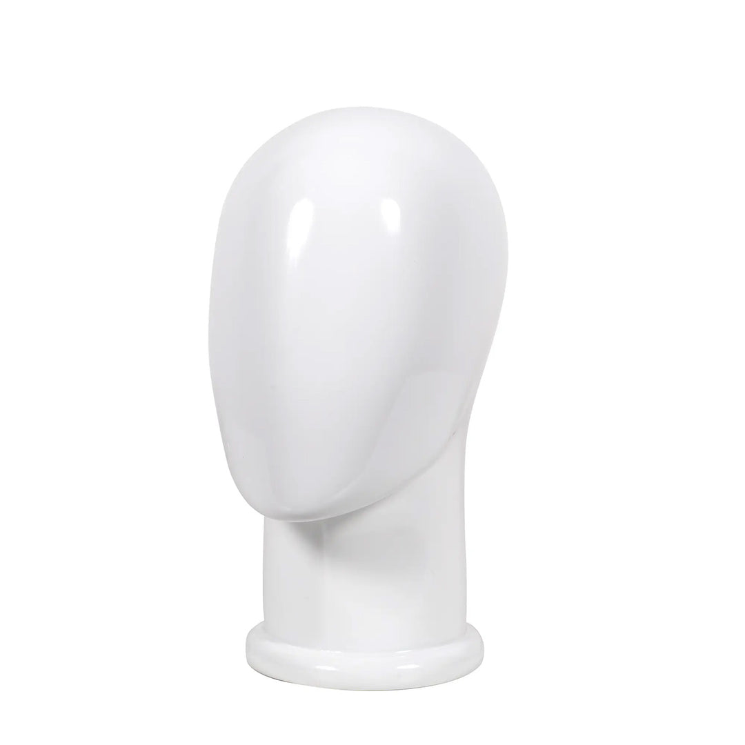 Male Box Display Head - Gloss White