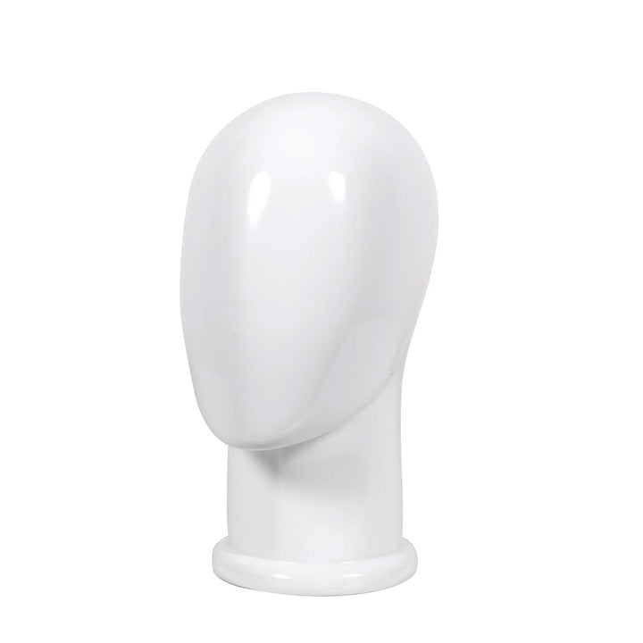 Male Box Display Head - Gloss White