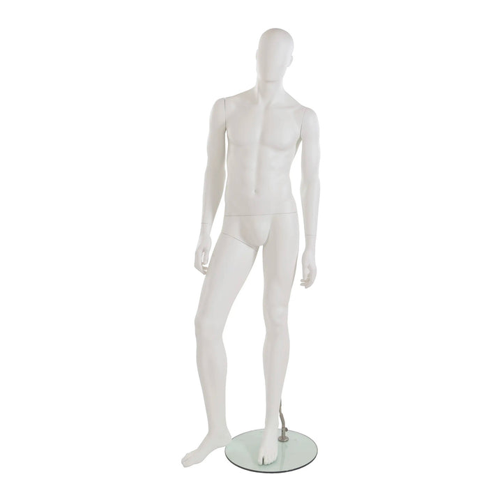 City Male Mannequin Collection - Pose 1 With Oval Head