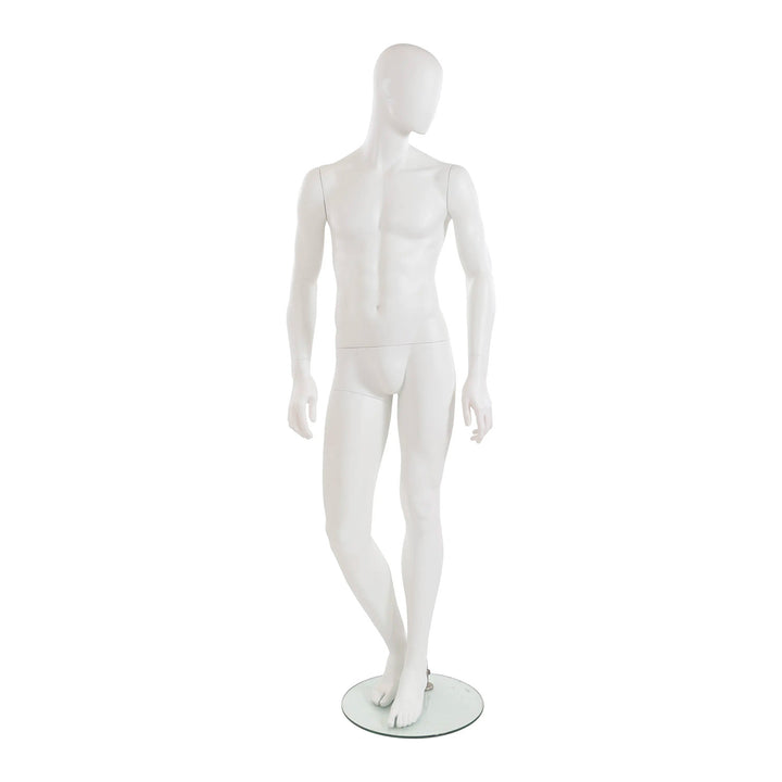 City Male Mannequin Collection - Pose 3 With Oval Head