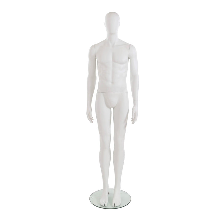 City Male Mannequin Collection - Pose 4 With Oval Head