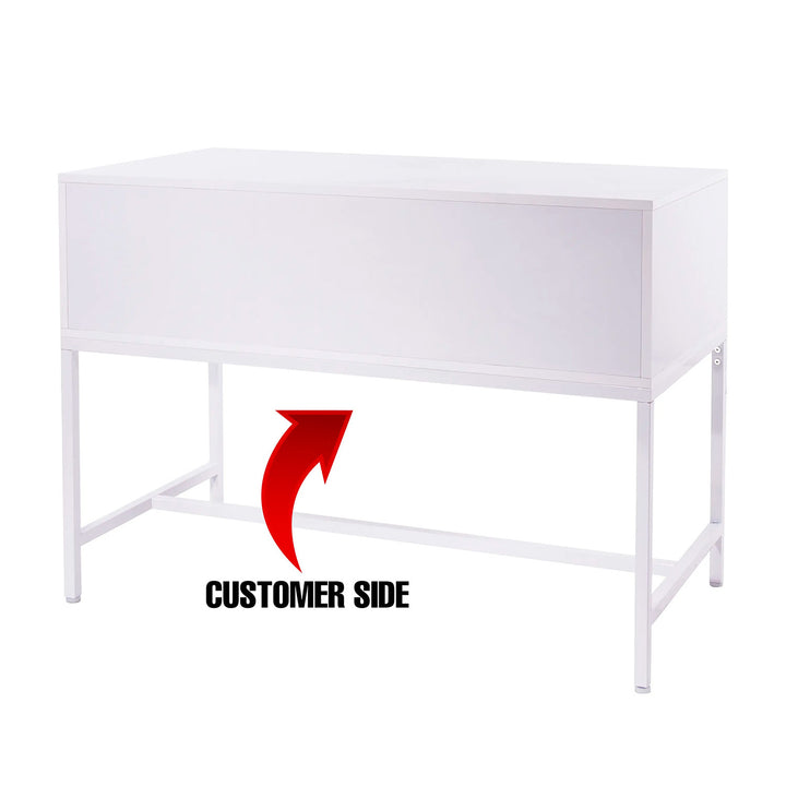 Deluxe Display Storage Cabinet - White