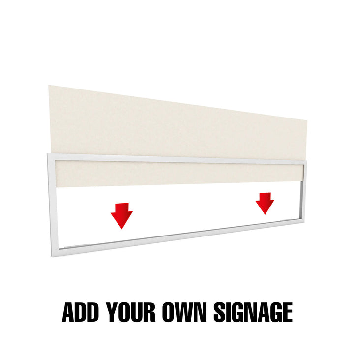Sign Holders for Glass Showcase Tower - Set of 4