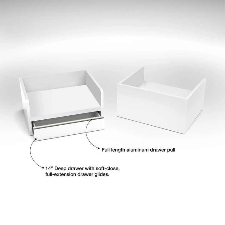 Register Wells for Deluxe 55" Cash Wrap Counters